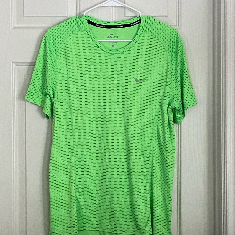 Nike Green Short Sleeve Performance Tee